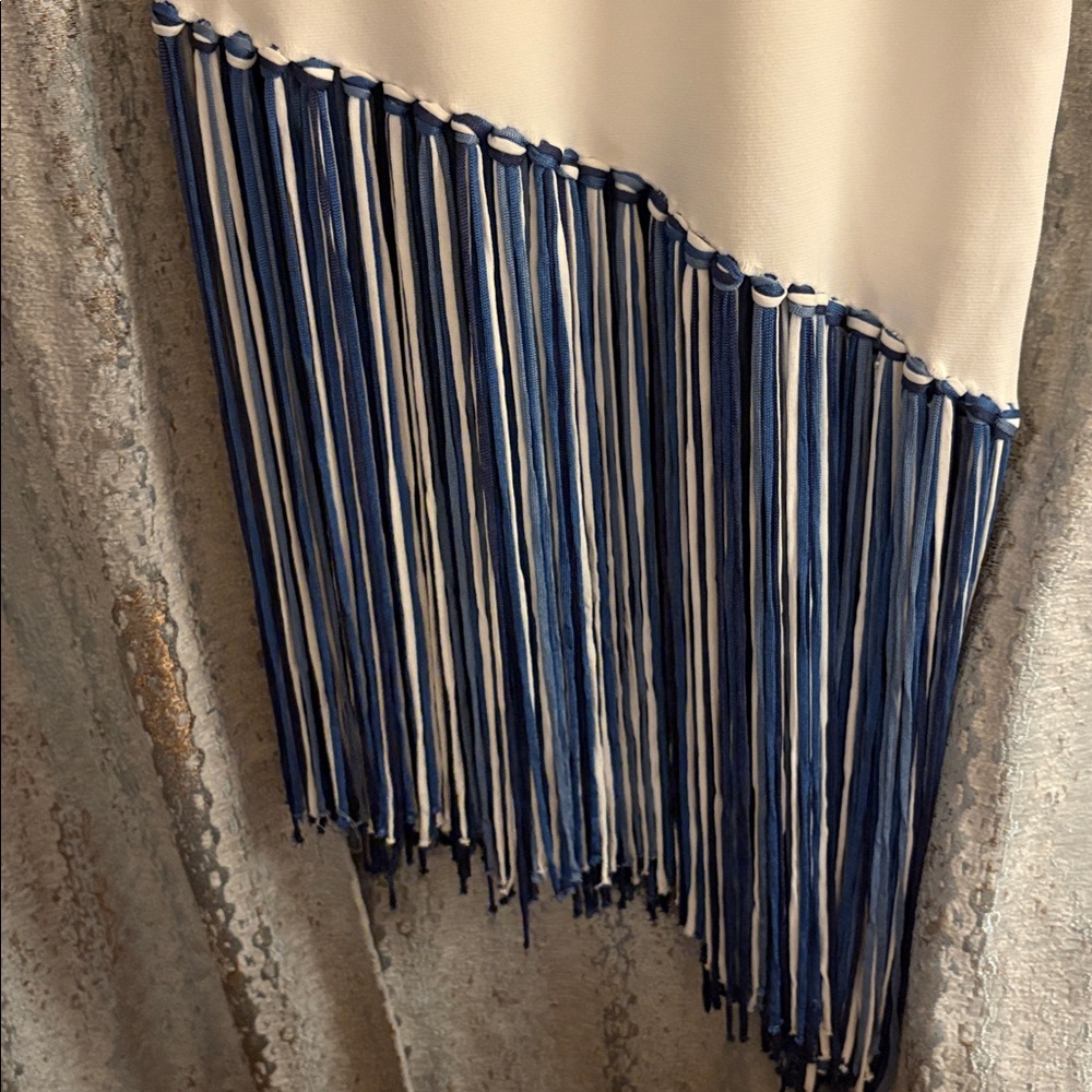 Sandro Fringed Maxi Dress - Picture 9 of 10